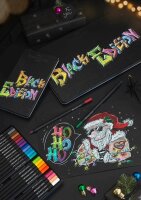 FABER-CASTELL Black Edition Buntstifte farbsortiert, 24 St.