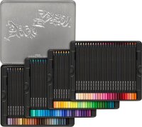 FABER-CASTELL Black Edition Buntstifte farbsortiert, 100 St.