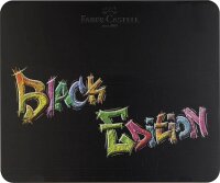 FABER-CASTELL Black Edition Buntstifte farbsortiert, 100 St.
