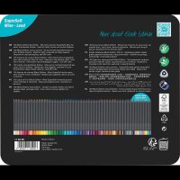FABER-CASTELL Black Edition Buntstifte farbsortiert, 100 St.