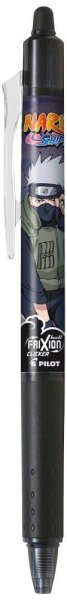 PILOT FRIXION Clicker Naruto Tintenroller 0,35 mm, Schreibfarbe: schwarz, 1 St.  ( BLRT-FR7-B-NR )