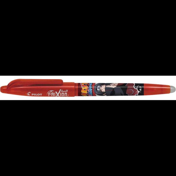 PILOT FRIXION Ball Naruto Tintenroller rot mit Motiv 0,35 mm, Schreibfarbe: rot, 1 St.