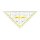 ARISTO Geometrie-Dreieck 22,5 cm