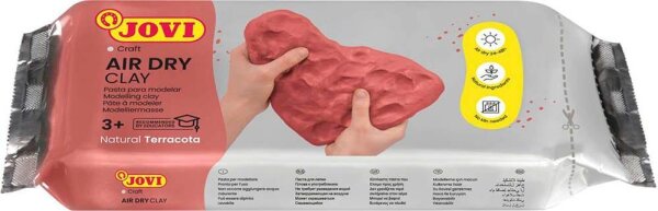 JOVI Modelliermasse Air Dry Clay terrakotta