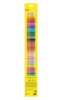 JOVI Knete PLASTILINA farbsortiert, 37 Farben je 15,0 g