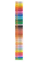 JOVI Knete PLASTILINA farbsortiert, 37 Farben je 15,0 g