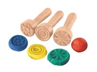 JOVI MY FIRST PLASTILINA Motivstempel-Set 3 verschiedene...