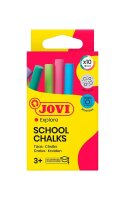 JOVI School Chalks Kreide farbsortiert 10 St.