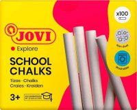 JOVI School Chalks Kreide weiß 100 St.