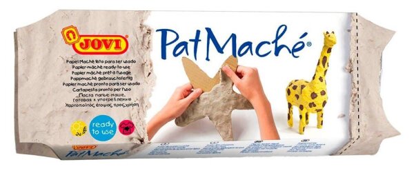 JOVI Pappmaché natur Paper Clay, 1 St.