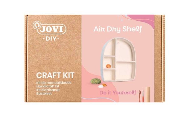 JOVI Modelliermasse DIY Air Dry Regale mehrfarbig