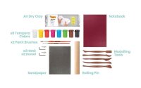 JOVI Modelliermasse DIY Air Dry Regale mehrfarbig