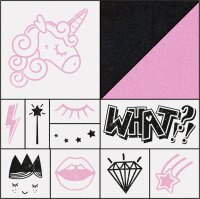 folia Motivstempel-Set UNICORN, 1 Set