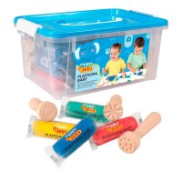 JOVI Knete My First Plastilina Baby farbsortiert, 20...
