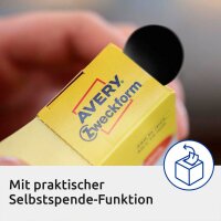 AVERY Zweckform Klebepunkte Schusspflaster schwarz...
