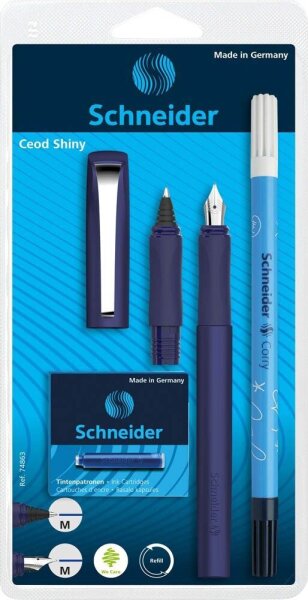 Schneider Schreibset Ceod Shiny blau