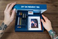 Schneider Geschenkanhänger weiß DIY Set, 1 Set