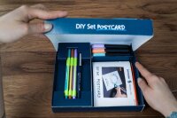 Schneider Postkarten weiß DIY Set, 1 Set