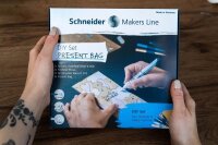 Schneider Geschenktüten natur DIY Set, 1 Set