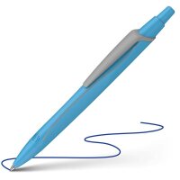 Schneider Kugelschreiber Reco neonblau, Schreibfarbe:...