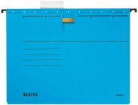 LEITZ Hängehefter ALPHA® 1984 Karton blau DIN A4...
