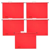 LEITZ Hängemappen ALPHA® 1985 rot, 5 St.