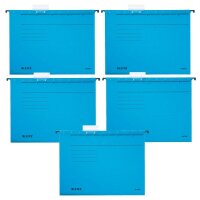 LEITZ Hängemappen ALPHA® 1985 blau, 5 St.