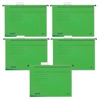 LEITZ Hängemappen ALPHA® 1985 grün, 5 St.