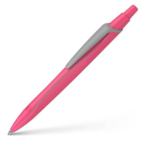 Schneider Kugelschreiber Reco neonpink, Schreibfarbe: blau, 1 St.