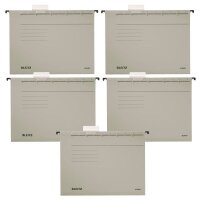LEITZ Hängemappen ALPHA® 1985 grau, 5 St.