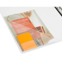 EICHNER Präsentationsringbuch 2-Ringe grau-transparent 2,5 cm DIN A4, 1 St.