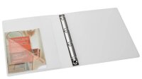 EICHNER Präsentationsringbuch 4-Ringe grau-transparent 2,5 cm DIN A4, 1 St.
