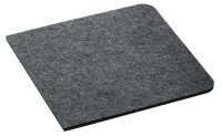DURABLE Schreibtischunterlage EFFECT anthrazit Filz 70,0 x 33,0 cm, 1 St.