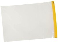 EICHNER Planschutztaschen 100 x 150 transparent/gelb, 5 St.