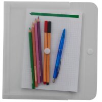 EICHNER Dokumententaschen DIN A5 transparent glatt, 10 St.