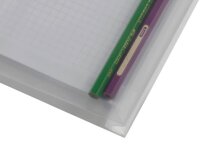 EICHNER Dokumententaschen DIN A5 transparent glatt, 10 St.