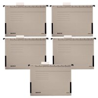 LEITZ Hängetaschen ALPHA® 1986 grau, 5 St.