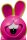 maped Dosenspitzer CROC CROC Hase pink