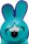 maped Dosenspitzer CROC CROC Hase petrol  ( 17690 )