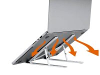 DURABLE Laptop-Ständer Fold silber
