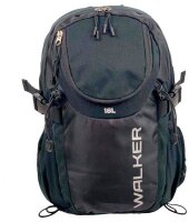 Walker Schulrucksack Flow Kunstfaser schwarz