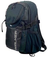 Walker Schulrucksack Flow Kunstfaser schwarz