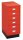 BISLEY MultiDrawer™ L296S Schubladenschrank kardinalrot 6 Schubladen 27,8 x 38,0 x 67,0 cm, 1 St.