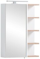MÖBELPARTNER Spiegelschrank Lugo 157385 weiß,...