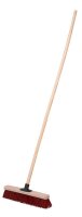 Nölle Besenkopf Power Stick Saalbesen rot Holz 40,0 cm breit