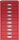 BISLEY MultiDrawer™ L2910 Schubladenschrank kardinalrot 10 Schubladen 27,8 x 38,0 x 59,0 cm, 1 St.