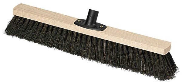 Nölle Besenkopf Power Stick Saalbesen schwarz Holz 40,0 cm breit