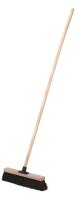 Nölle Besenkopf Power Stick Saalbesen schwarz Holz 40,0 cm breit