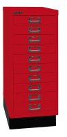 BISLEY MultiDrawer™ L2910S Schubladenschrank kardinalrot 10 Schubladen 27,8 x 38,0 x 67,0 cm, 1 St.