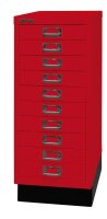 BISLEY MultiDrawer™ L2910S Schubladenschrank kardinalrot 10 Schubladen 27,8 x 38,0 x 67,0 cm, 1 St.